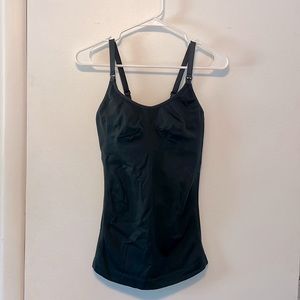 Black Nursing Tank Top